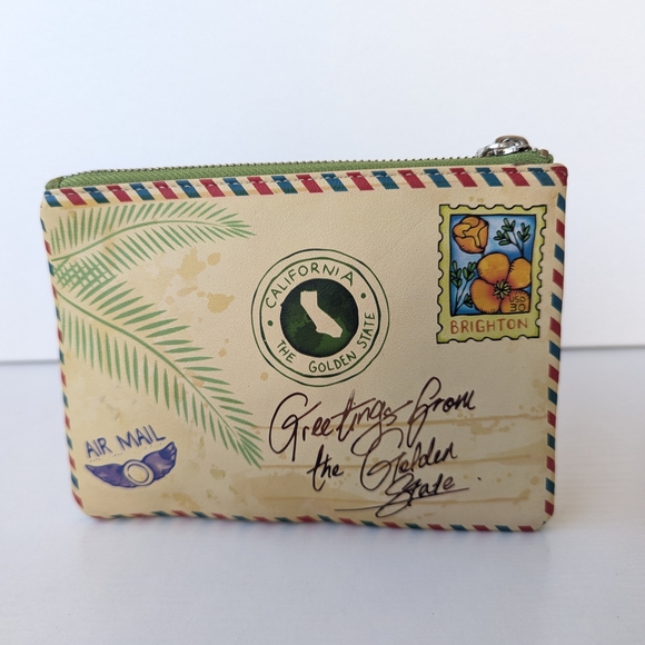 Brighton California Greetings Cosmetic Bag - Picture 6 of 11